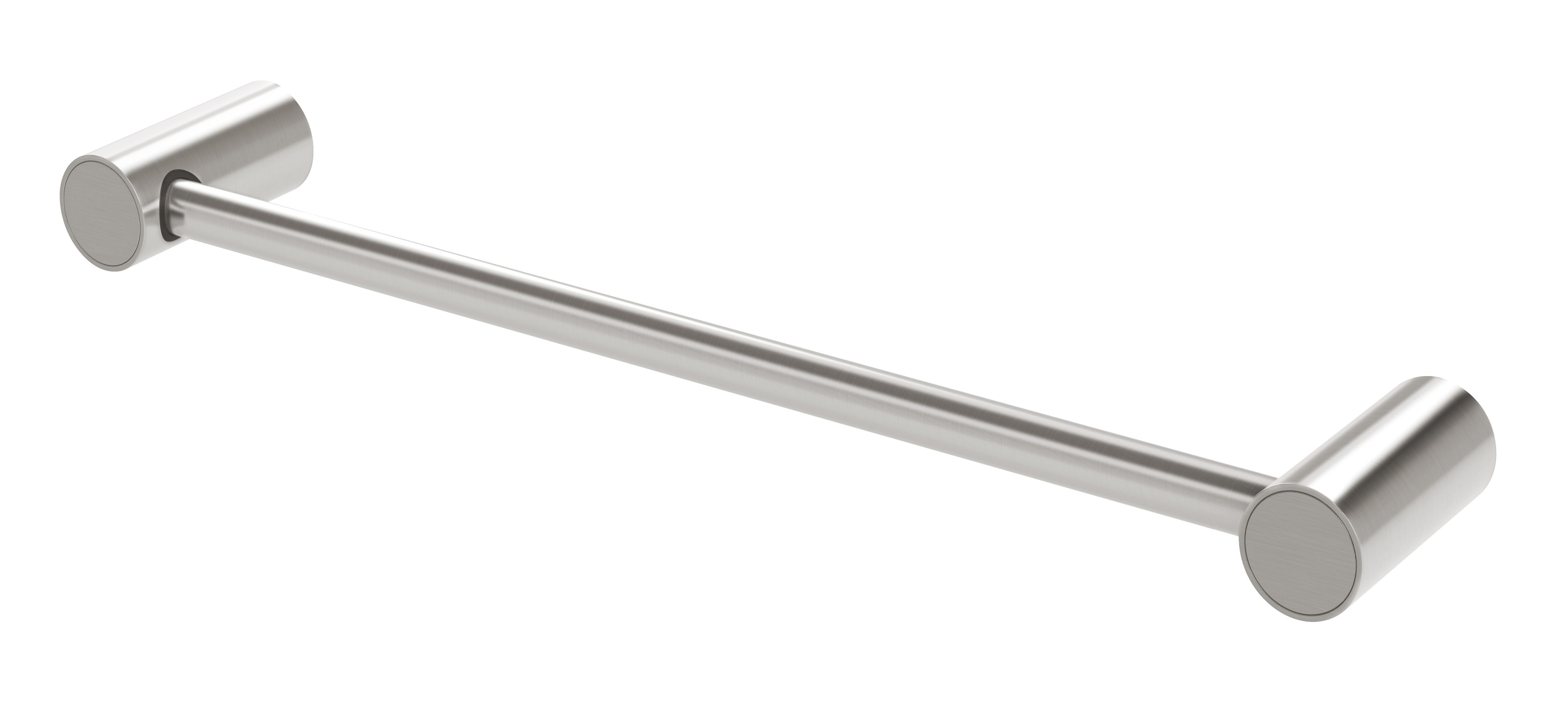 Phoenix Vivid Slimline Hand Towel Rail 350mm Brushed Nickel Renovation Kingdom