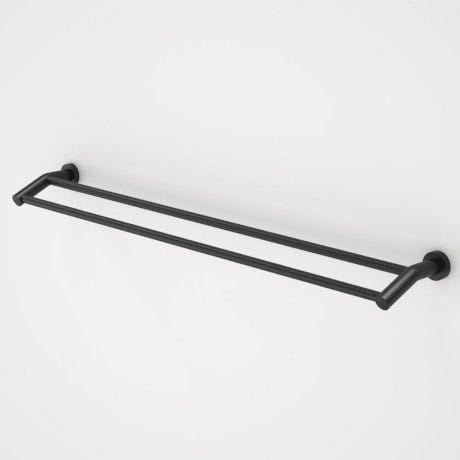 Caroma cosmo double towel rail outlet