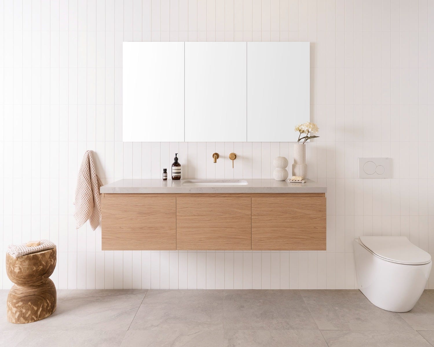 ADP Glacier Pro All Door Slim Vanity Wall Hung Ceramic